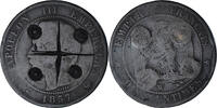 France 10 Centimes Monnaie, Napoléon III, Lille, Satirique -