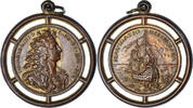 France Médaille Louis XIV, La Marine Française, History, Refrappe -