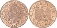 France 2 Centimes Monnaie, Napoleon III, Napoléon III, Paris -