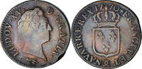 France Sol à la vieille tête Monnaie, Louis XV, Besançon, Cuivre -