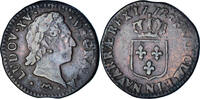 France 1/2 Sol à la vieille tête Monnaie, Louis XV, Montpellier -