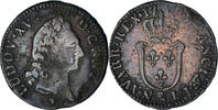 France 1/2 Sol d'Aix Monnaie, Louis XV, Aix, Cuivre -