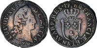 France 1/2 Sol d'Aix Monnaie, Louis XV, Aix, Cuivre, Gadoury:279 -