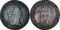 France 1/2 Sol d'Aix Monnaie, Louis XV, Aix, Cuivre, Gadoury:274 -