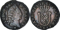 France 1/2 Sol d'Aix Monnaie, Louis XV, Aix, Cuivre, Gadoury:274 -