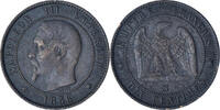 France 10 Centimes Monnaie, Napoleon III, Napoléon III, Marseille -