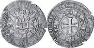 France Maille Blanche Monnaie, Charles IV, Argent -
