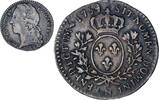 France 1/10 Écu au bandeau Monnaie, Louis XV, Montpellier -