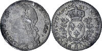 France 12 Sols, 1/10 ECU Monnaie, Louis XV, 1/10 Écu au bandeau -