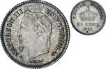 France 20 Centimes Monnaie, Napoleon III, Napoléon III, Strasbourg -