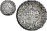 France 20 Centimes Monnaie, Napoleon III, Napoléon III, Strasbourg -