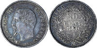 France 20 Centimes Monnaie, Napoleon III, Napoléon III, Paris -