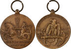 États-Unis Medaille US Marine Corps, Occupation Service, Très bon état -