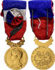 France Médaille Honneur-Travail, République Française, Non circulé -