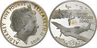 Aurigny 5 Pounds Elizabeth II, Battle of Britain, British Royal Mint -