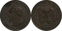 France 10 Centimes Napoléon III, Sedan, Satirique, Bronze -