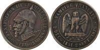 France Module de 5 Centimes Napoléon III, Paris, Satirique, Bronze -
