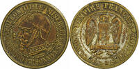 France Module de 5 Centimes Napoléon III, Paris, Satirique, Bronze -