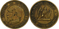 France 5 Centimes Napoléon III, Paris, Satirique, Bronze -