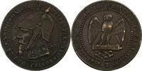 France 5 Centimes Napoléon III, Paris, Satirique, Bronze -