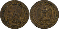 France 5 Centimes Napoléon III, Paris, Satirique, Bronze -