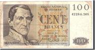 Belgique 100 Francs Billet, 1953-10-2, KM:129b -