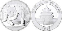 Chine 10 Yüan Panda, Argent, KM:New -