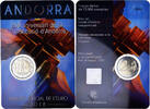 Andorre 2 Euro 25 years of Constitution, BU, Bimétallique -