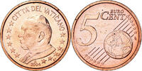 Cité du Vatican 5 Euro Cent Jean-Paul II, Rome, Cuivre plaqué -
