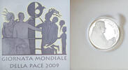 Cité du Vatican 5 Euro World day of Peace, Rome, Argent, KM:415 -