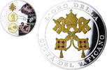 Vatican Medaille La Creazione Dell'Uomo, Cuivre plaqué Argent -
