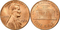États-Unis Cent Monnaie, Lincoln Cent, U.S. Mint, Philadelphie, Laiton -