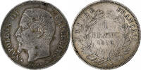 France Franc Monnaie, Napoleon III, Napoléon III, Strasbourg -