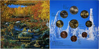 Finlande 1 Cent to 2 Euro euro set - gold panning, Mint of Finland, BU -