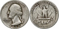États-Unis Quarter Monnaie, Washington, Philadelphie, Argent -