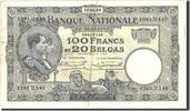 Belgique 100 Francs-20 Belgas Billet, 1929-04-10, KM:102 -