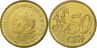 Cité du Vatican 50 Euro Cent John Paul II, Jean-Paul II, Rome, Laiton -