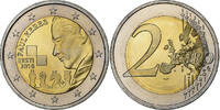Estonie 2 Euro Bimétallique, KM:New -