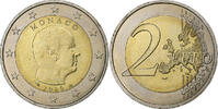 Monaco 2 Euro Albert II, Paris, Bimétallique, Gadoury:MC196 -
