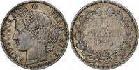 France 5 Francs Cérès, Paris, Argent, Gadoury:742, KM:818.1 -
