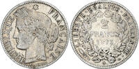 France 2 Francs Cérès, Paris, Argent, Gadoury:530a, KM:817.1 -