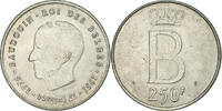 Belgique 250 Francs Baudouin I, Bruxelles, Argent -