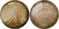France 25 Euro Argent, Gadoury:EU338, KM:1581 -
