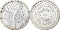 France 5 Euro Semeuse, Paris, Argent -