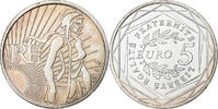 France 5 Euro Semeuse, Paris, Argent -