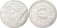 France 10 Euro Pays De La Loire, Paris, Argent, KM:1665 -