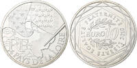 France 10 Euro Pays De La Loire, Paris, Argent, KM:1665 -