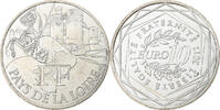 France 10 Euro Pays De La Loire, Paris, Argent, KM:1746 -