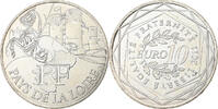 France 10 Euro Pays De La Loire, Paris, Argent, KM:1746 -