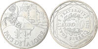 France 10 Euro Pays De La Loire, Paris, Argent, KM:1746 -